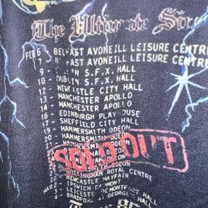 Rare Ozzy 1986 Tour Tee